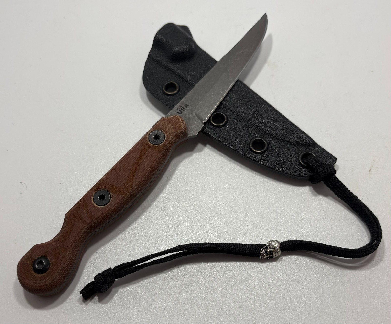 TOPS Knives "El Pionero" with Kydex Sheath and Lanyard | eBay