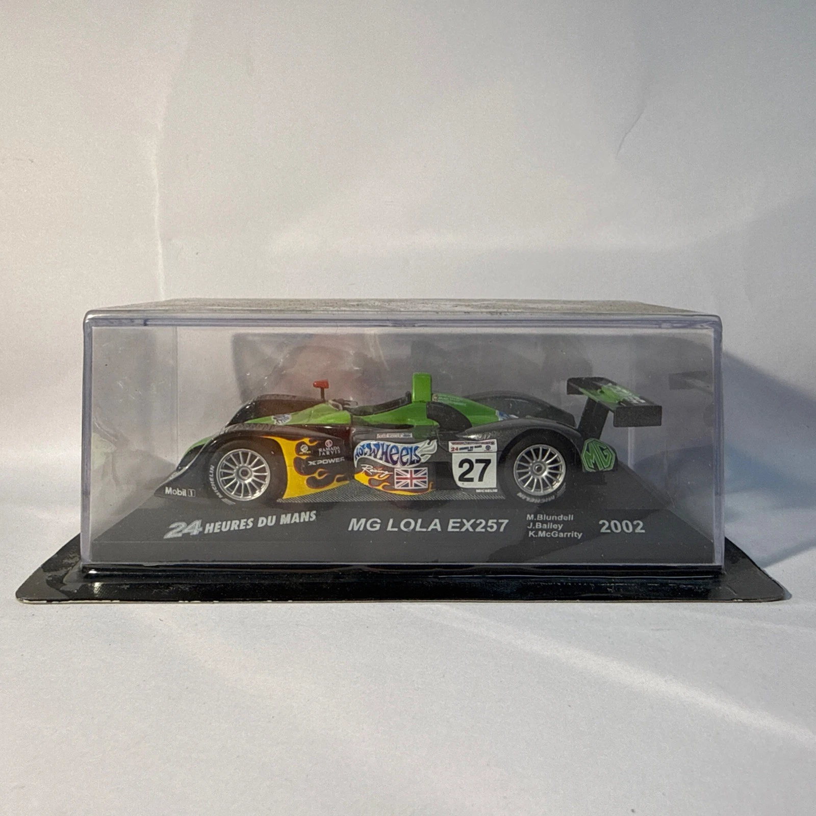 Voiture Miniature Formule 1 MG Lola Ex 257 24h Du Mans 2002