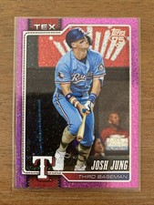 2026 Topps Series 1 Celebration - Josh Jung - Pink Confetti Parallel - #98