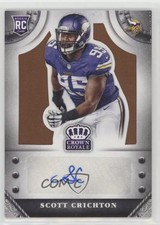 2014 Crown Royale Rookie Signatures Retail Bronze 53/99 Scott Crichton Auto 0f6