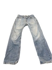Levi's 505 Regular Boys Straight Blue Denim Jeans 100 Cotton Size 18 REG 29x29