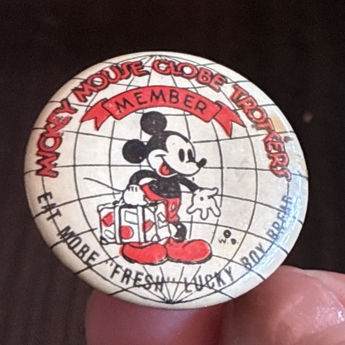 Mickey Mouse 1930 Year Disney Pins & Buttons (Pre - 1968) for sale
