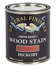 General Finishes Water Based Wood Stain 1 Quart Hickory Low Odor Indoor Use