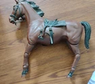 Marx Johnny West Adventure Fully Jointed Comanche Horse 1967 As Is
