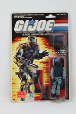 Vintage GI Joe Shockwave 1988 MOC 34-Back Taped Bubble Action Figure Hasbro ARAH