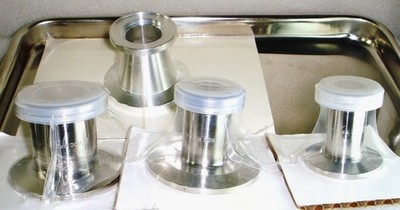 Lot of 4  MDC Agilent Varian  Reducer NW (KF) 40 25 16 Vacuum Flange, NEW