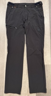 Mammut Men s Dark Gray Runbold Hiking Outdoor Pants - Size 32