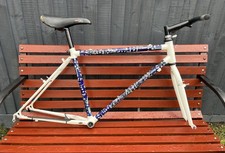 Retro Raleigh Dynatech Diablo DX Titanium Mtb Frame & Forks + Extras 1992 VGC