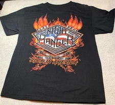 Vintage Night Ranger Band Rock In America Shirt Unisex Concert S - 5XL LO174