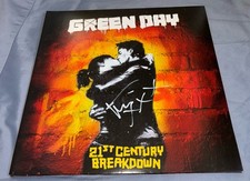 Mike Dirnt Signed Vinyl Album Green Day 21st Century Breakdown With Proof