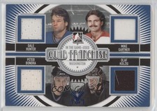 2013-14 In the Game-Used Quad Franchise Silver /60 Dale Hunter Mike Gartner 00er