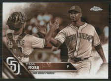 2016 Topps Chrome Sepia Refractors #95 Tyson Ross San Diego Padres 4092