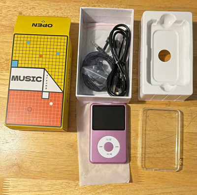 Innioasis Y1 Digital Music Player 64G Purple USB Headphone Jack