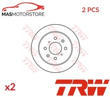 BREMSSCHEIBEN SATZ PAAR HINTEN TRW DF4191 2PCS P FÜR HONDA CIVIC V,CIVIC VI