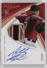2018 Panini Immaculate Rookie Gold 26/49 Anthony Banda #1 Patch Auto 1cc7