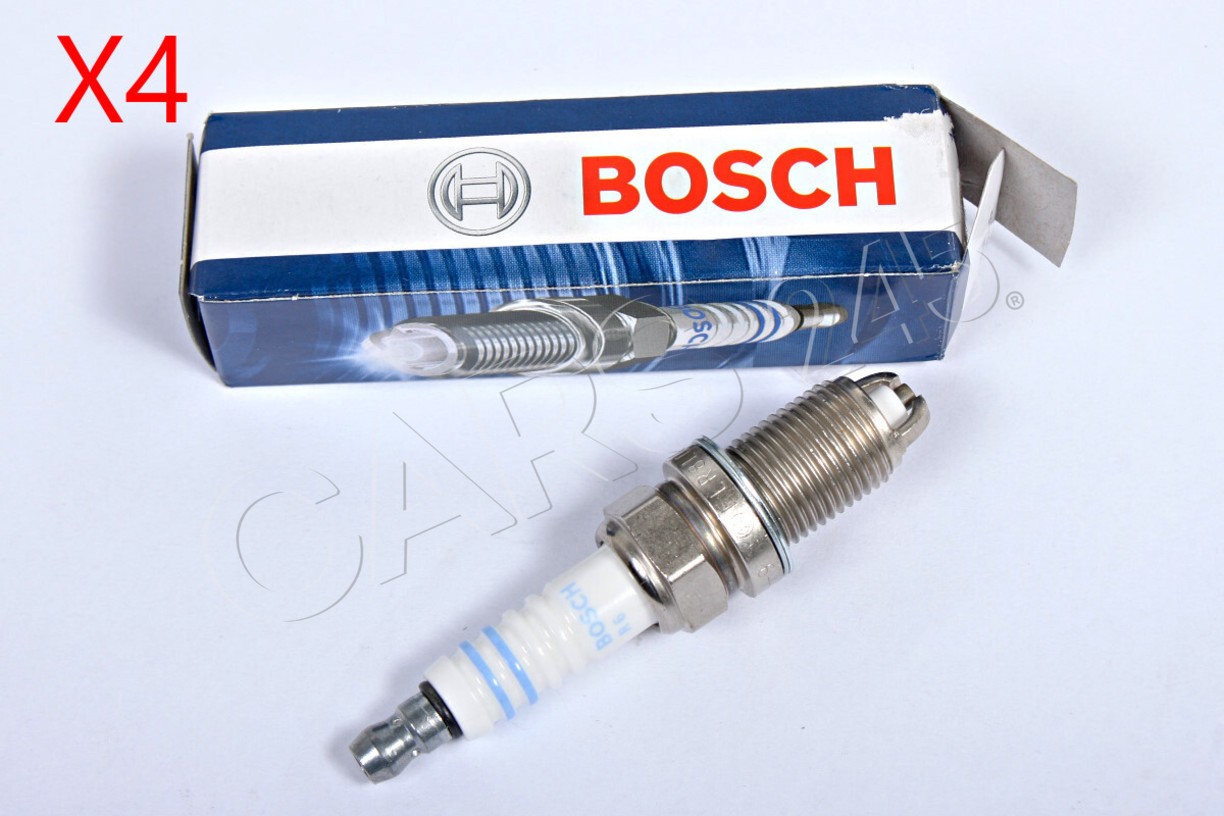 NEW BOSCH Spark Plug SET x4 pcs For OPEL SAAB SKODA VW M2 1.0-3.2L 1981-