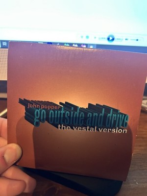 John Popper go outside and drive the vestal version Single Promo Cd Never Used