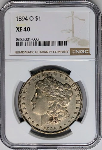 1894 O XF40 NGC Morgan