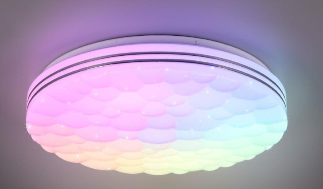 Plafoniera LED Trio Lighting Tigre 22W RGB R67131100 - Offerta Online