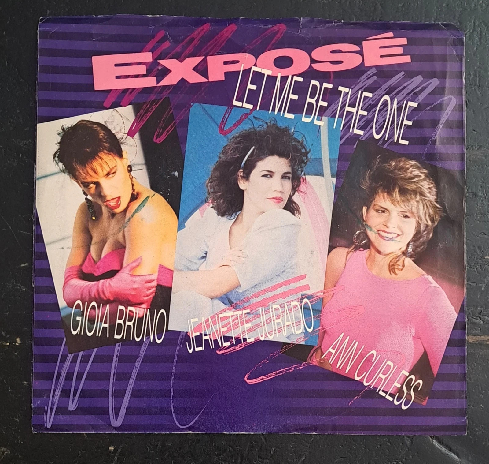 Expose "Let Me Be The One" 1987 Vinyl 12 inch Record !1 owner-Music-Fr eestyle