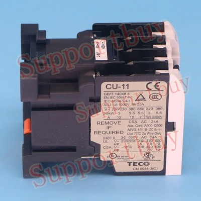New CU-11 24V For TECO AC Contactor   *yt