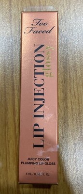 Too Faced Lip Injection Glossy Juicy  Lip Glosss -BABE ALERT - New