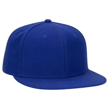 OTTO CAP 123-969 "OTTO FIT" Unisex Hat 6 Panel Flat Visor Baseball Cap