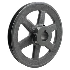 BK801 1/8 V Belt Pulley 1 1/8 Inch Bore 7.75" OD Cast Iron Sheave Sheaves