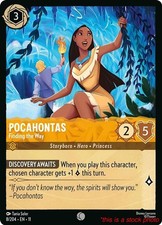 Pocahontas - Finding the Way Lorcana TCG 11 - 8/204 Normal