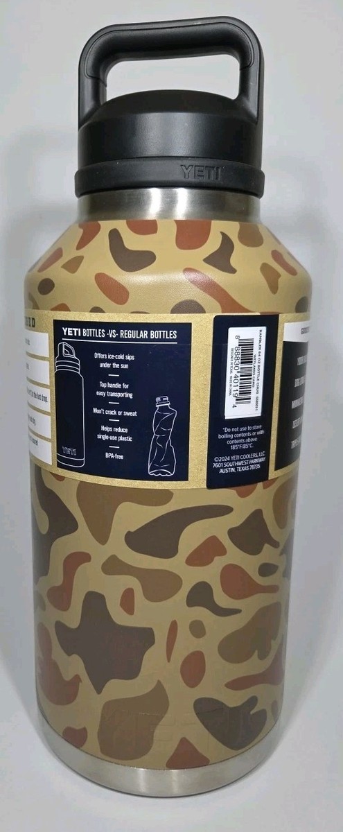 New YETI 64 oz Chug Bottle- Wetlands Brown Camo LIMITED EDITION | eBay