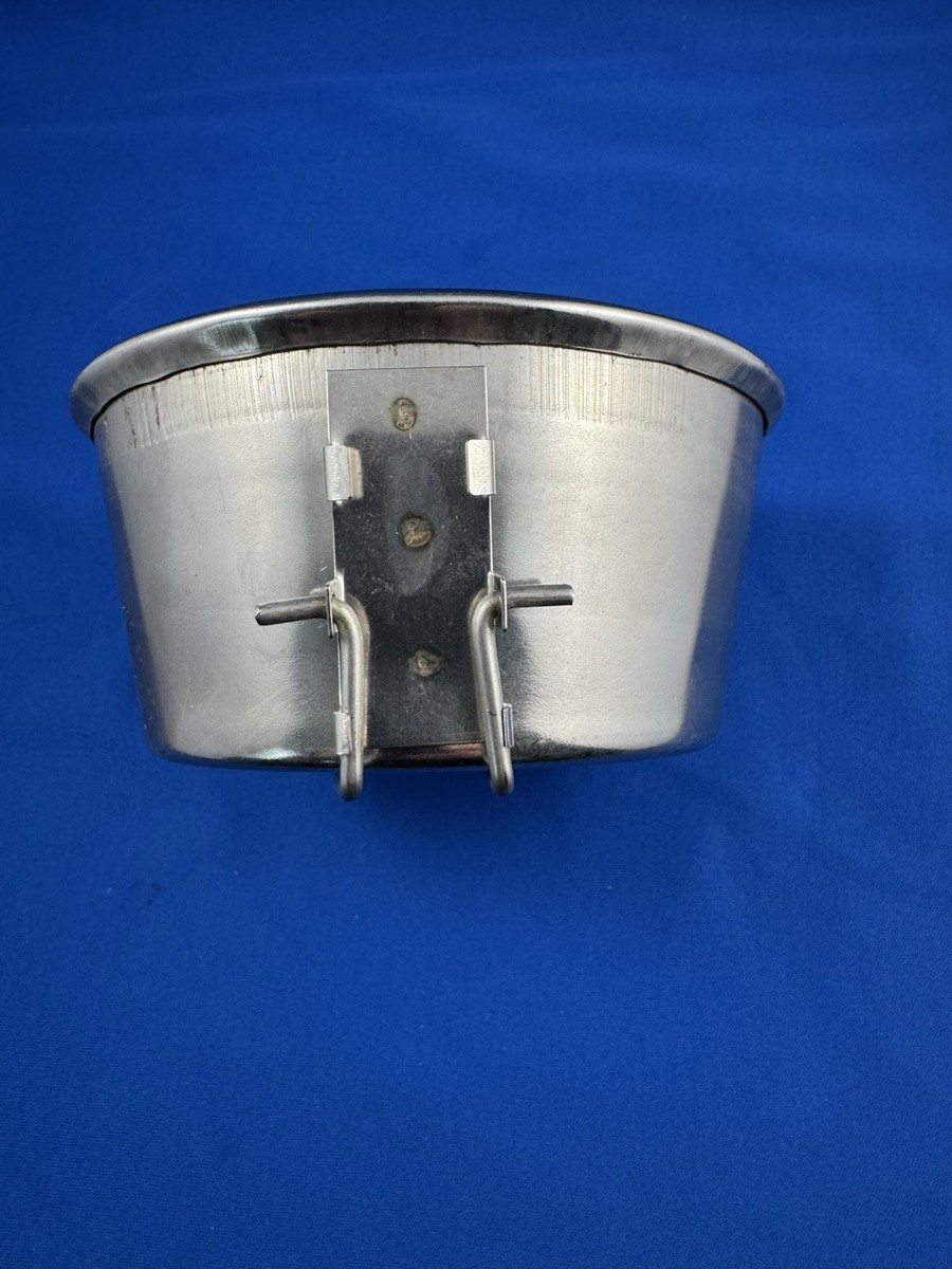 VINTAGE 1 PINT CASCADE CUP COLLAPSIBLE FOLDING HANDLE STAINLESS