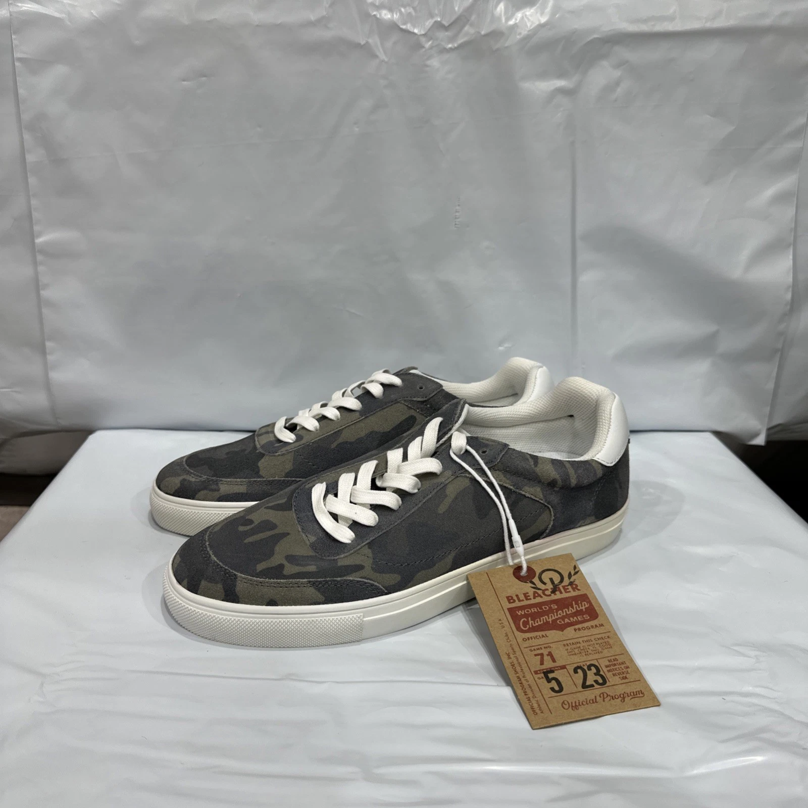 Official Program STM-30 601006 Sneakers Men's 9 Multi Camouflage Shoes EBS1043