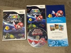 Super Mario Galaxy Nintendo Wii Complete CIB w/Inserts Authentic Very Good Shape