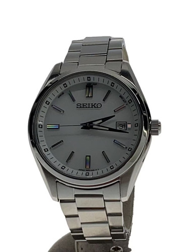 Seiko 7B72-0AC0 Acier Inoxydable Date Boîte Solaire Montre Hommes Authentique - Photo 1 sur 6