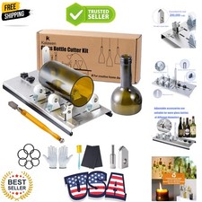 Glass Bottle Cutter, Upgrade Bottle Cutter Glass Cutter Kit for Bottles, Wi...