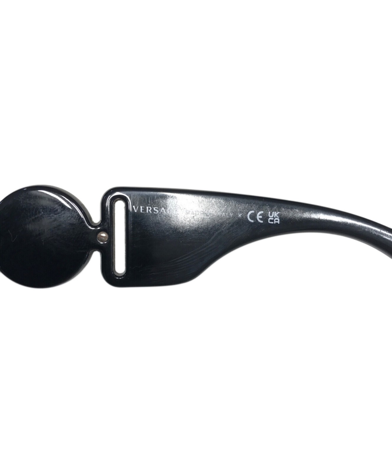 VERSACE Octagonal Sunglasses MOD4361 Black Used 53-18-140 Men's Fashion Acces... thumbnail 10