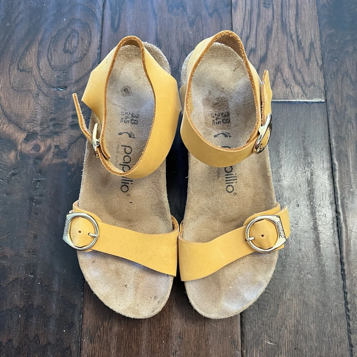 Birkenst○ck スエード クロッグサンダル イエロー Birkenst○ck スエード クロッグサンダル イエロー Birkenstock Yellow