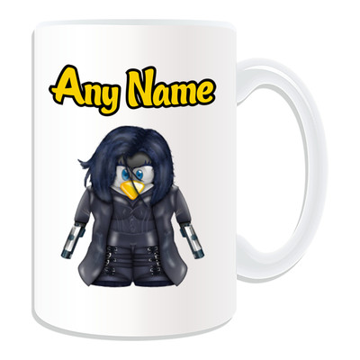 Personalisiertes Geschenk Resident Evil Pinguin Becher Geldbox Tasse Held Alice Film