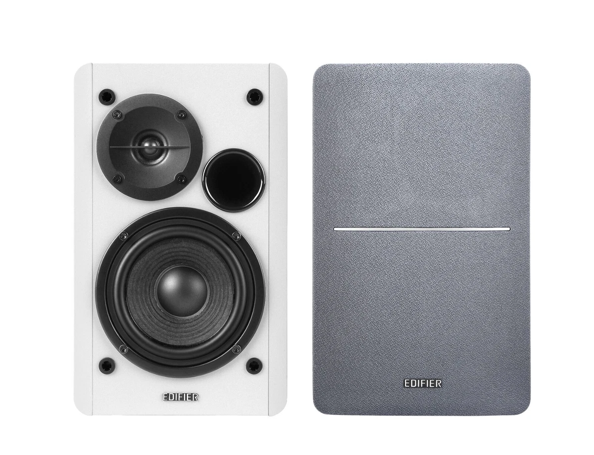 Edifier R1280T Powered Bookshelf Speakers, 2.0 Stereo Active Near Field  Monitors