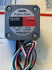 PX244-03AA (OM) Vexta 2-Phase Stepping Motor type PK244-03AA nos surplus no box