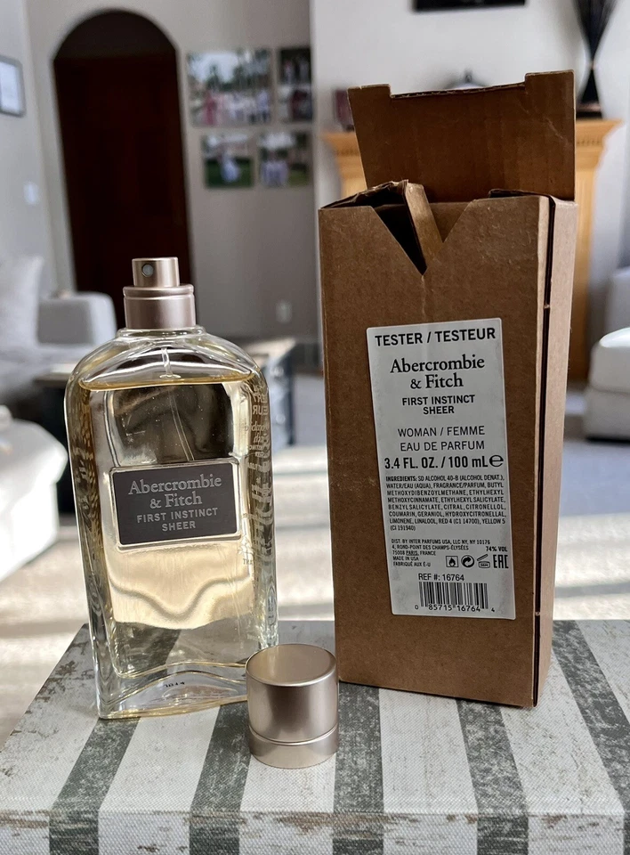 ABERCROMBIE & FITCH FIRST INSTINCT SHEER TESTER 3.4 EDP SP PARA MUJER Foto 4 de 4