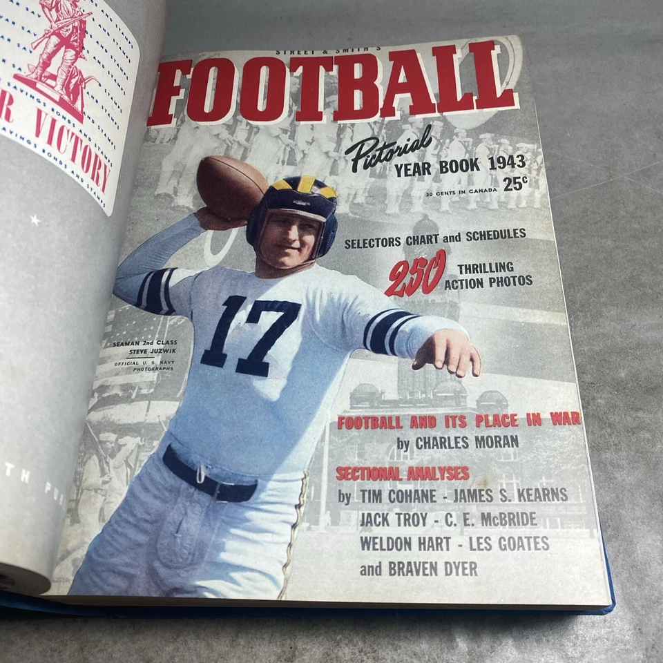 Canada Football History Street & Smith’s Football 1940-1953 Frank Kormondy / MNY Foto 4 de 4