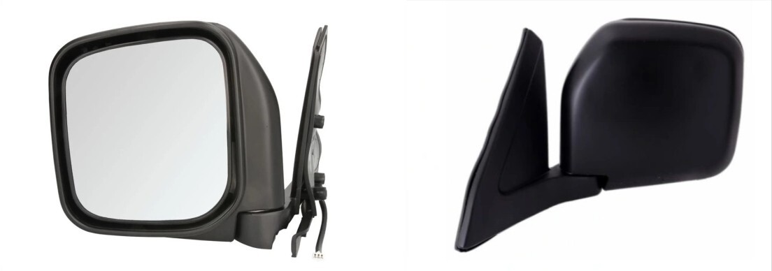 Left Exterior Mirror for Mitsubishi Pajero/Montero V60/V70 2000-2006 / Black
