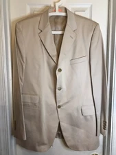 PS Paul Smith Beige Sports Coat Jacket -Vintage NEW- no tags- size 44"