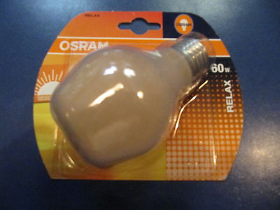 OSRAM RELAX AC 60 Glühlampe BELLALUX  E27 60W BELLA MATT Neu DIMMBAR !!!