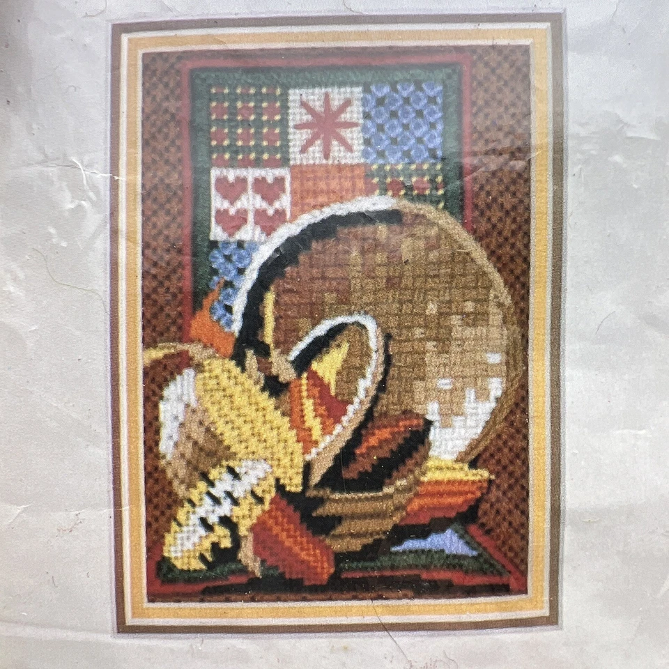 Kit de puntada de aguja Monarch Horizons TakeAlongs - Harvest Time 1981 5" x 7" Foto 4 de 4