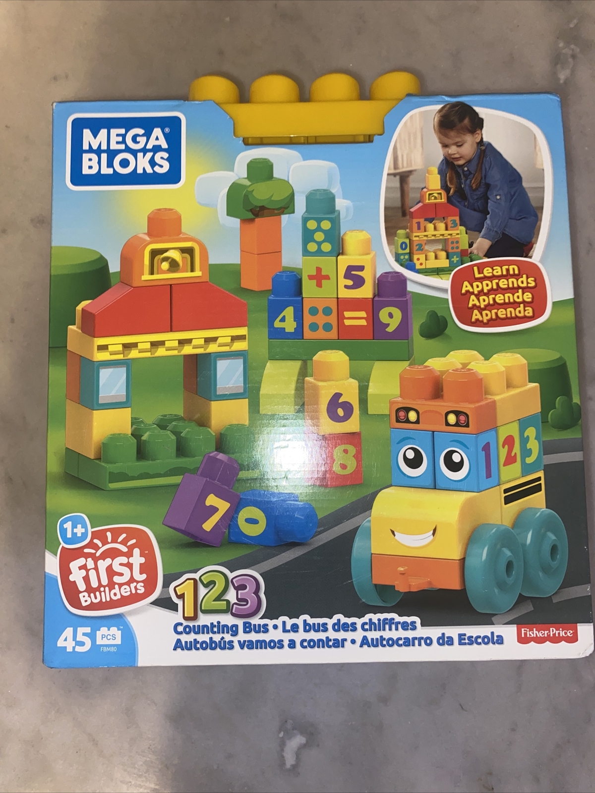 mega bloks 123 counting bus