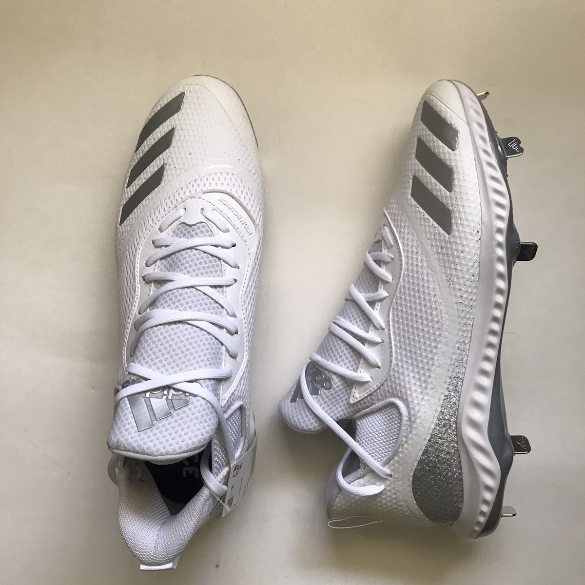 New Adidas Icon V Bounce Metal Baseball Cleats Men display picture 1