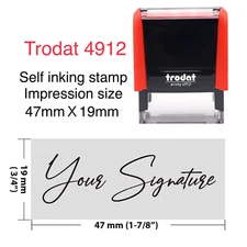Custom Teacher Signature Stamp/Dr Nurse Personalized Signature Name Stamp 4912