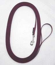 Biothane® Fährtenleine bordeaux genäht Schleppleine Suchleine Hundeleine  2-30m